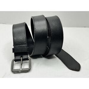 WRANGLER Men's Black Leather Dress Casual Belt Size 38